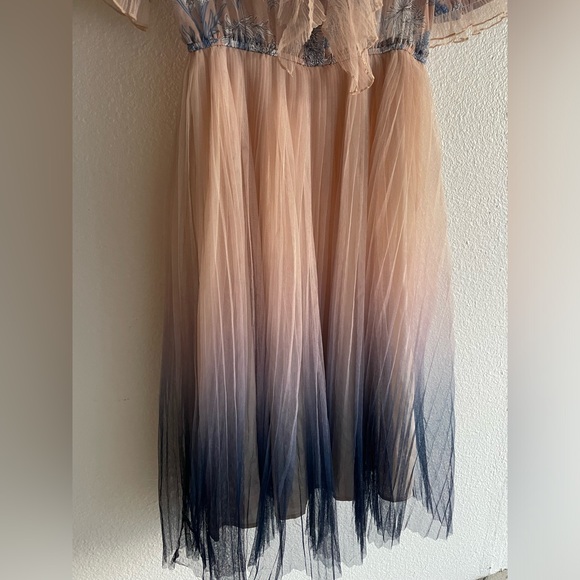 Chic Wish Elegant Floral Ruffle Dress - Picture 9 of 9